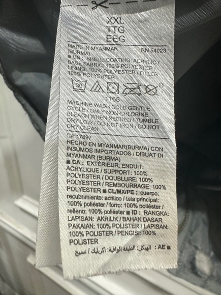 Old Navy Vest Womans Size XXL Gray Quilted Sleeveless Front Pockets Full Zip - Picture 8 of 11